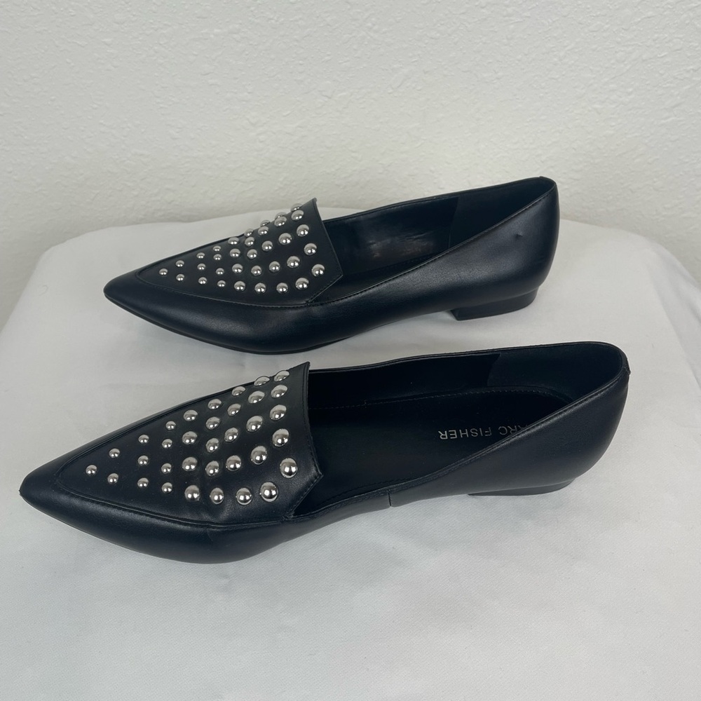 Marc Fisher Lalita Black flats Size 7.6 - Picture 3 of 7